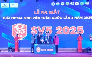 Ra mắt Giải Futsal sinh viên toàn quốc lần thứ 3 năm 2025