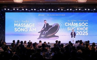 Triển lãm công nghệ ghế massage lần đầu tiên tại Việt Nam