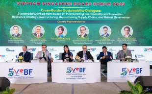 Diễn đàn Quản trị cấp cao Việt Nam Singapore VSBF 2025: Thiết lập biểu đồ bền vững ASEAN