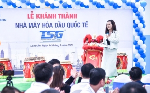 TSG Petro chính thức khánh thành Nhà máy Hóa dầu quốc tế với công suất 100 triệu lít/ năm tại Long An