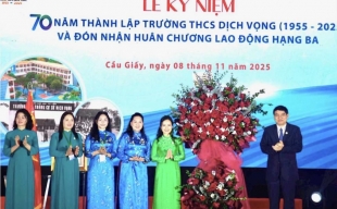 Trường THCS Dịch Vọng: Khát vọng và hành trình 70 năm vì sự nghiệp trồng người
