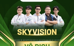 Vinh quang gọi tên Nhà vô địch SKY VISION Cuộc thi Sáng tạo UAV 2025 - Cup PV GAS