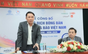 Giải vô địch Bóng bàn Cúp Hội Nhà báo Việt Nam lần thứ XVIII năm 2025