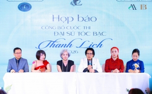 Khởi động cuộc thi “Tìm kiếm Đại sứ tóc bạc thanh lịch 2026”