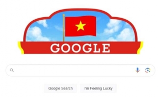 Google chào mừng Quốc khánh Việt Nam bằng doodle đặc biệt