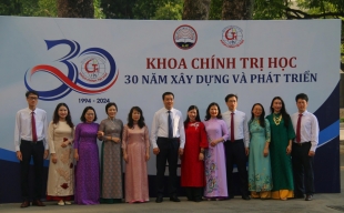 Khoa Chính trị học và hành trình 30 năm xây dựng và phát triển