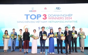 Công bố và vinh danh các doanh nghiệp đạt giải “Sáng kiến ESG Việt Nam 2024”