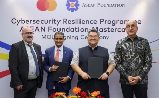 Mastercard và Quỹ ASEAN ký Biên bản ghi nhớ khởi động Chương trình Nâng cao năng lực an ninh mạng trong toàn khu vực