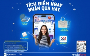 Khách hàng rinh ngàn quà tặng trong chương trình tích điểm của My MobiFone