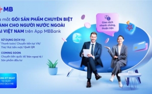 MB ra mắt dịch vụ dành cho người nước ngoài trên App MBBank