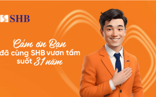 Bất ngờ với “lời cảm ơn” đầy sáng tạo của SHB nhân dịp kỷ niệm 31 năm thành lập