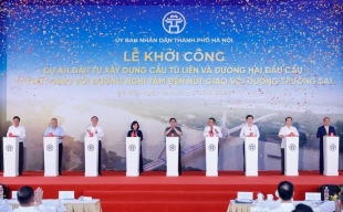 Thủ tướng phát lệnh khởi công cầu Tứ Liên gần 20.000 tỷ nối Đông Anh với nội thành Hà Nội