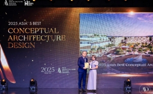 Masterise Homes tiếp tục khẳng định năng lực quốc tế với 2 giải thưởng lớn tại Asia Architecture Design Awards 2025