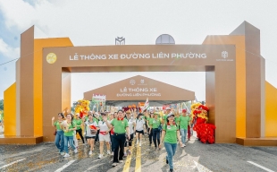 Thông xe đường Liên Phường, kết nối giao thông cửa ngõ phía Đông TP.HCM