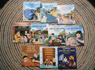 'Vang danh nghề cổ' - bộ sách khơi dậy tình yêu văn hóa truyền thống