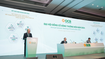 OCB dự kiến tăng vốn điều lệ lên hơn 24.700 tỷ đồng trong năm 2024, chia cổ tức tỷ lệ 20%