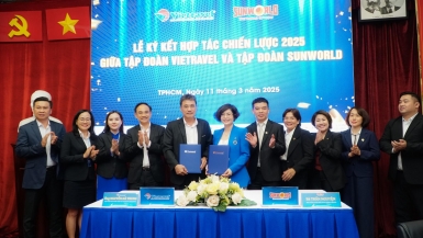 Vietravel và Sun World ký MOU về hợp tác toàn diện