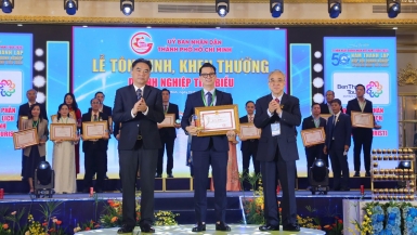 BenThanh Tourist đạt giải “Sản phẩm, dịch vụ tiêu biểu TP.HCM năm 2025”