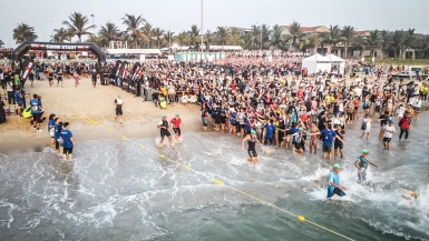 Hàng ngàn vận động viên đến từ 52 quốc gia tham gia thi đấu tại giải VinFast IRONMAN 70.3 Việt Nam