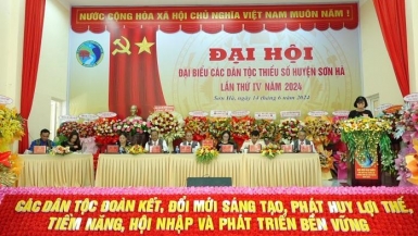 Quảng Ngãi: Đại hội Đại biểu các dân tộc thiểu số huyện Sơn Hà lần thứ IV năm 2024