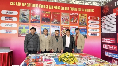 Hội Báo xuân Vĩnh Phúc năm 2025 - Tôn vinh sự phát triển của báo chí