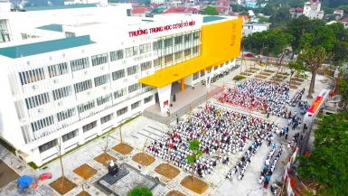 Trường THCS Tô Hiệu (Phường Vĩnh Phúc, tỉnh Phú Thọ): Trường mới, khí thế năm học mới