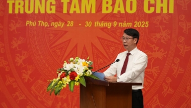 Khai trương Trung tâm Báo chí tỉnh Phú Thọ: Lan tỏa tinh thần Đại hội đại biểu Đảng bộ tỉnh lần thứ I tới toàn dân