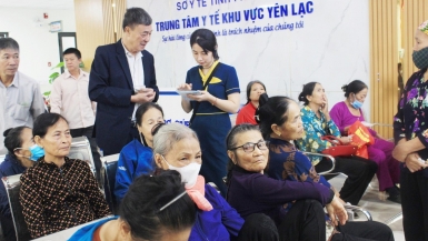 (Phú Thọ) Trung tâm Y tế khu vực Yên Lạc: Điểm sáng trong công tác chăm sóc sức khỏe nhân dân