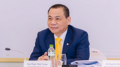 Ông Phạm Nhật Vượng góp thêm hơn 7.800 tỷ đồng cổ phiếu vào công ty đường sắt cao tốc VinSpeed