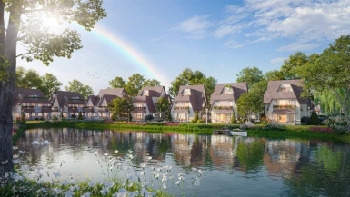 Đảo Châu Âu - Eco Central Park: Du ngoạn bốn mùa hoa giữa lòng xứ Nghệ