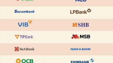 20 ngân hàng tư nhân đóng góp ngân sách “khủng” nhất Việt Nam năm 2024