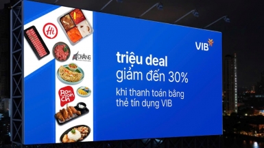 Cán mốc 1 triệu thẻ tín dụng, VIB dành triệu deal tri ân khách hàng