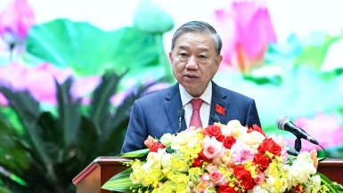 Tổng Bí thư Tô Lâm dự bế mạc Đại hội đại biểu Đảng bộ Quân đội lần thứ XII