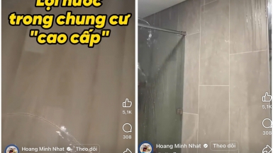 Lancaster Luminaire: Căn hộ cao cấp chục tỷ 'hóa' hồ bơi mini sau một trận mưa