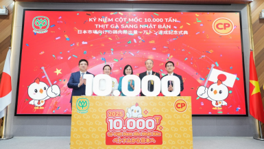 CPV Food Bình Phước dẫn đầu xuất khẩu thịt gà sang thị trường Nhật Bản