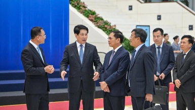 Chủ tịch nước Lương Cường kiểm tra tổng duyệt Lễ mở ký và Hội nghị cấp cao Công ước Liên hợp quốc về chống tội phạm mạng