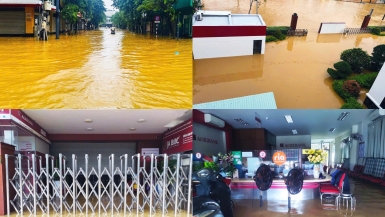 Agribank hỗ trợ kịp thời các tỉnh miền Trung khắc phục hậu quả lũ lụt do mưa lũ lịch sử