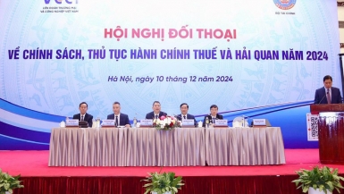 Hội nghị Đối thoại về Chính sách Thuế và Hải quan 2024: Tiếp tục hỗ trợ doanh nghiệp vượt khó