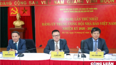 Ra mắt Ban Chấp hành, Ban Thường vụ Đảng uỷ Trung ương Hội Nhà báo Việt Nam