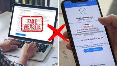 28 website giả mạo ngân hàng nhằm mục đích lừa đảo