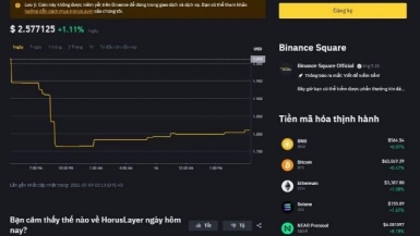 Cảnh giác khi tham gia đầu tư vào dự án tiền ảo “HorusLayer”