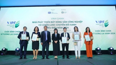 Shinec được vinh danh trong Top 5 “Nhà phát triển bất động sản xanh xuất sắc năm 2024”