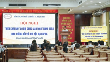 Ngân hàng Nhà nước TP.HCM tổ chức “Hội nghị triển khai một số nội dung giao dịch thanh toán giao thông đối với thẻ nội địa NAPAS”
