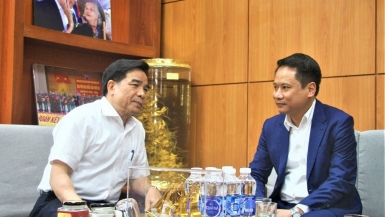 Tổng biên tập Báo Đại Đoàn Kết làm việc với lãnh đạo tỉnh Quảng Nam