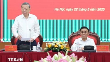 Tổng Bí thư Tô Lâm làm việc với Ủy ban Kiểm tra Trung ương