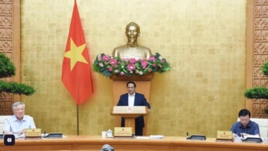 Thủ tướng Phạm Minh Chính chủ trì phiên họp Chính phủ chuyên đề xây dựng pháp luật tháng 5/2025