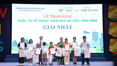 “Ngôi nhà mơ ước” 2025: Nơi trẻ thơ vẽ nên thành phố xanh và hạnh phúc