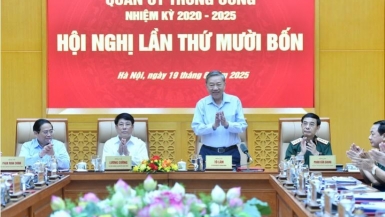 Tổng Bí thư Tô Lâm chủ trì Hội nghị Quân ủy Trung ương lần thứ 14