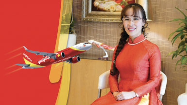 Cổ phiếu Vietjet tăng trần, tỷ phú Nguyễn Thị Phương Thảo trở thành người giàu thứ hai Việt Nam
