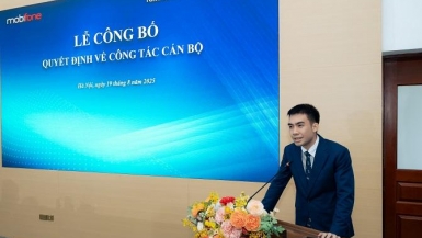 MobiFone bổ nhiệm Phó tổng giám đốc trẻ tuổi kiêm Chủ tịch HĐQT công ty thành viên